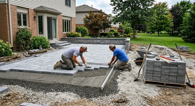 Patio Pavers Construction Service